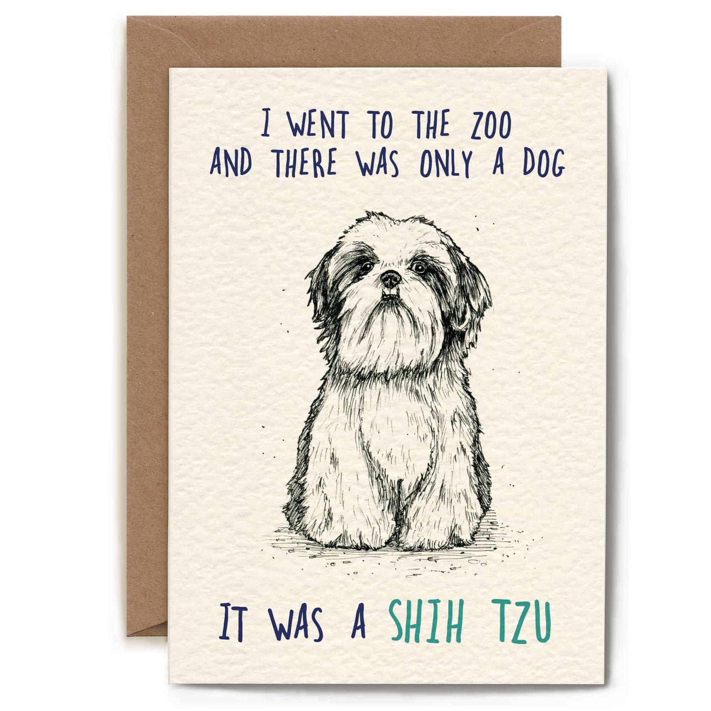 Greeting Card - Shih Tzu