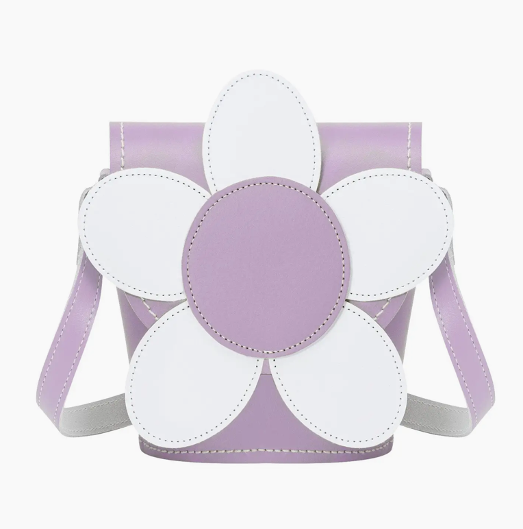 Bag - Crossbody Barrel - Pastel Kaleidoscope Daisy