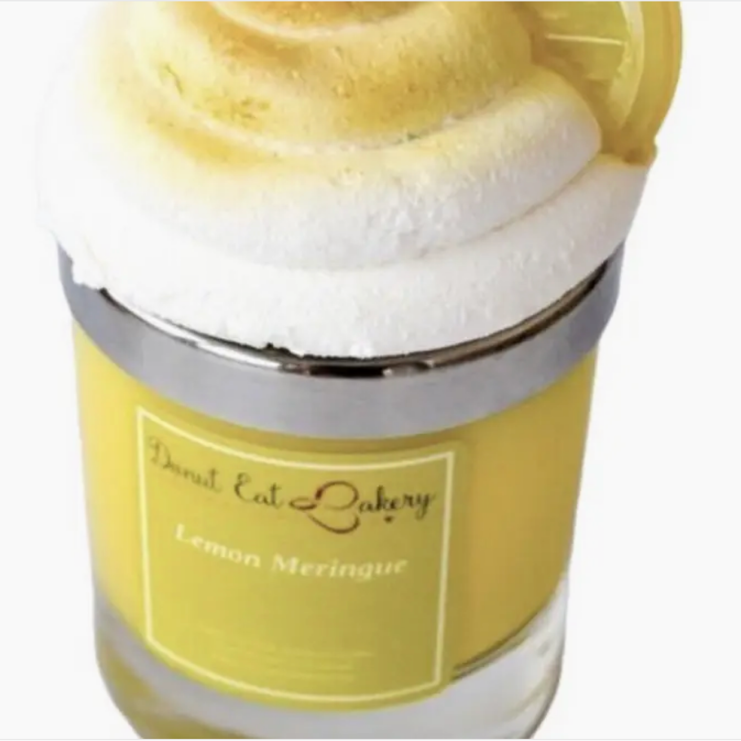 *Candle - Decorative LId Lemon Meringue Pie