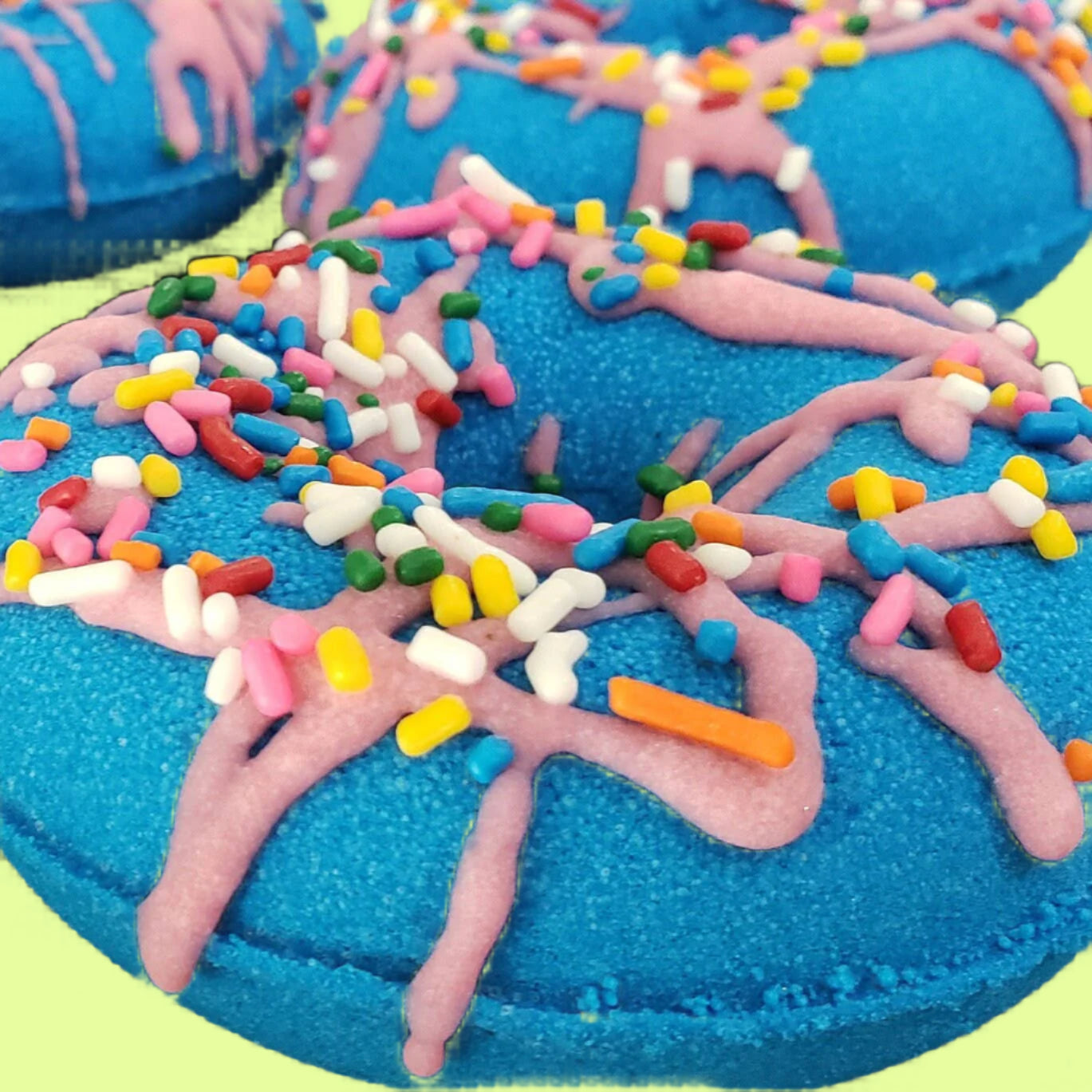 Bath Bomb - Donut Blue Raspberry
