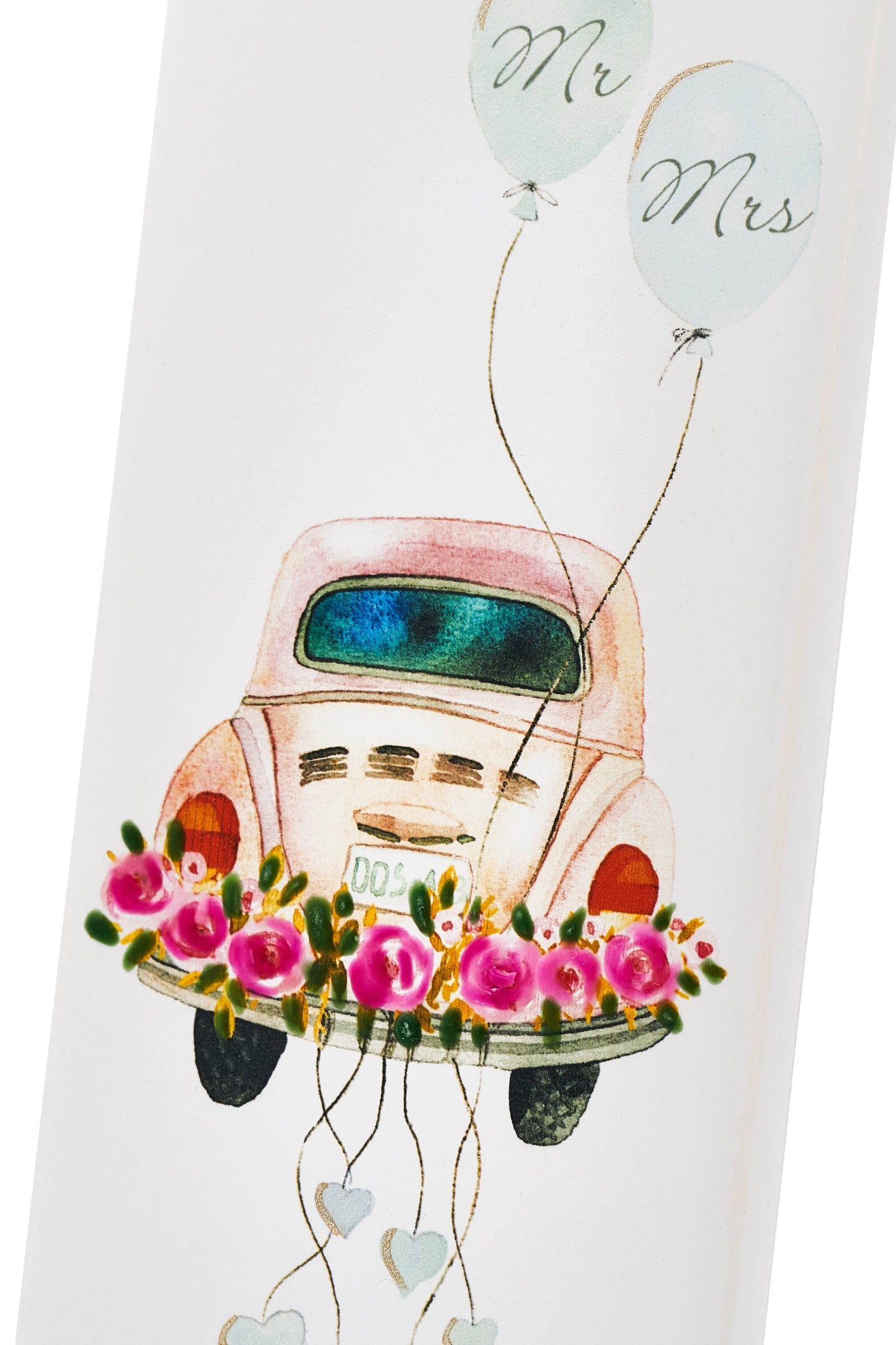 *Candle - Flat Car Mr. & Mrs.