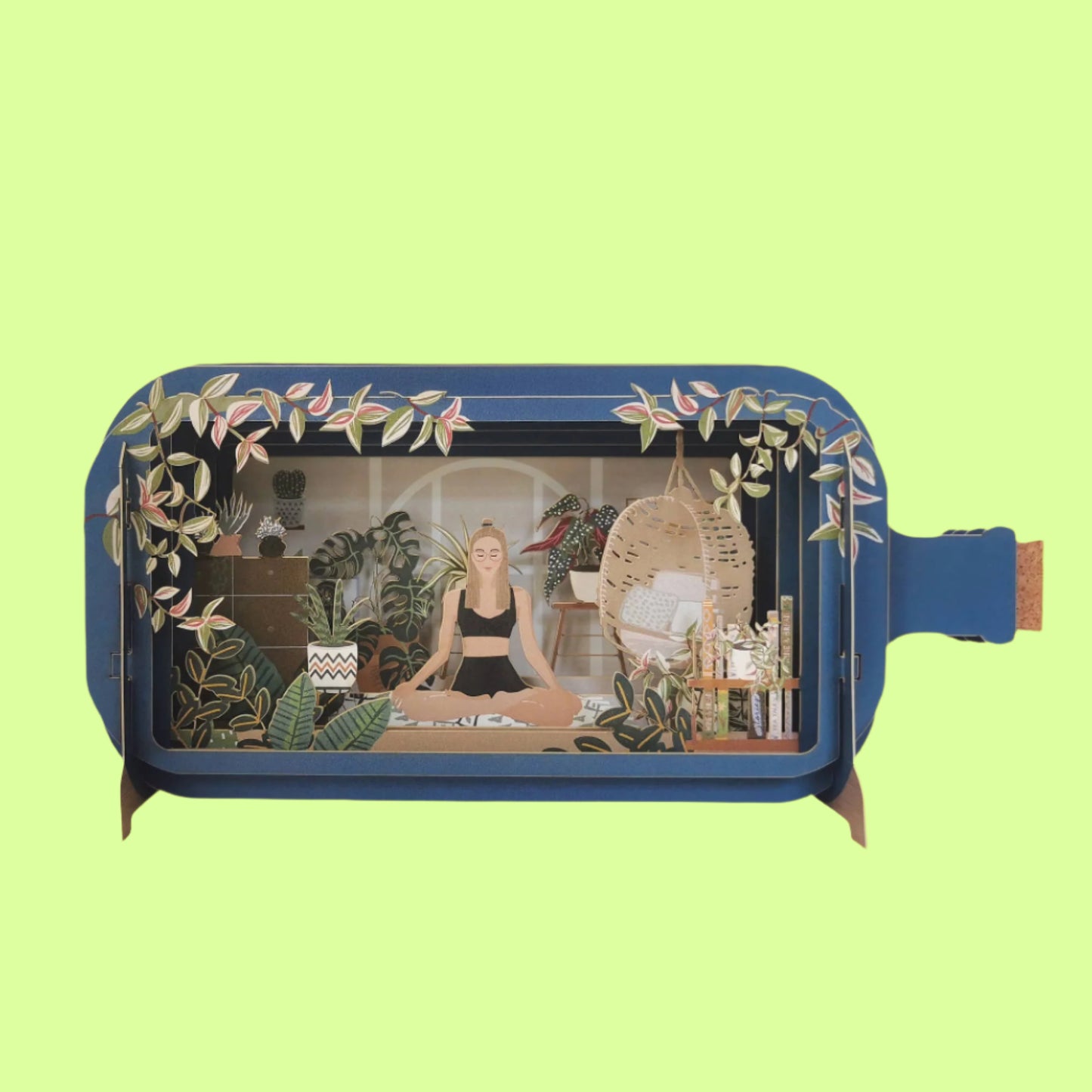 Greeting Card - Message in a Bottle Relax