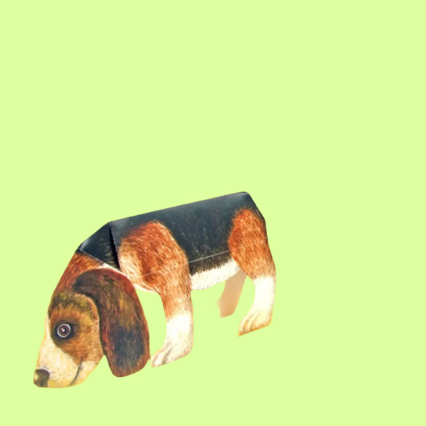 Greeting Card - 3D dog