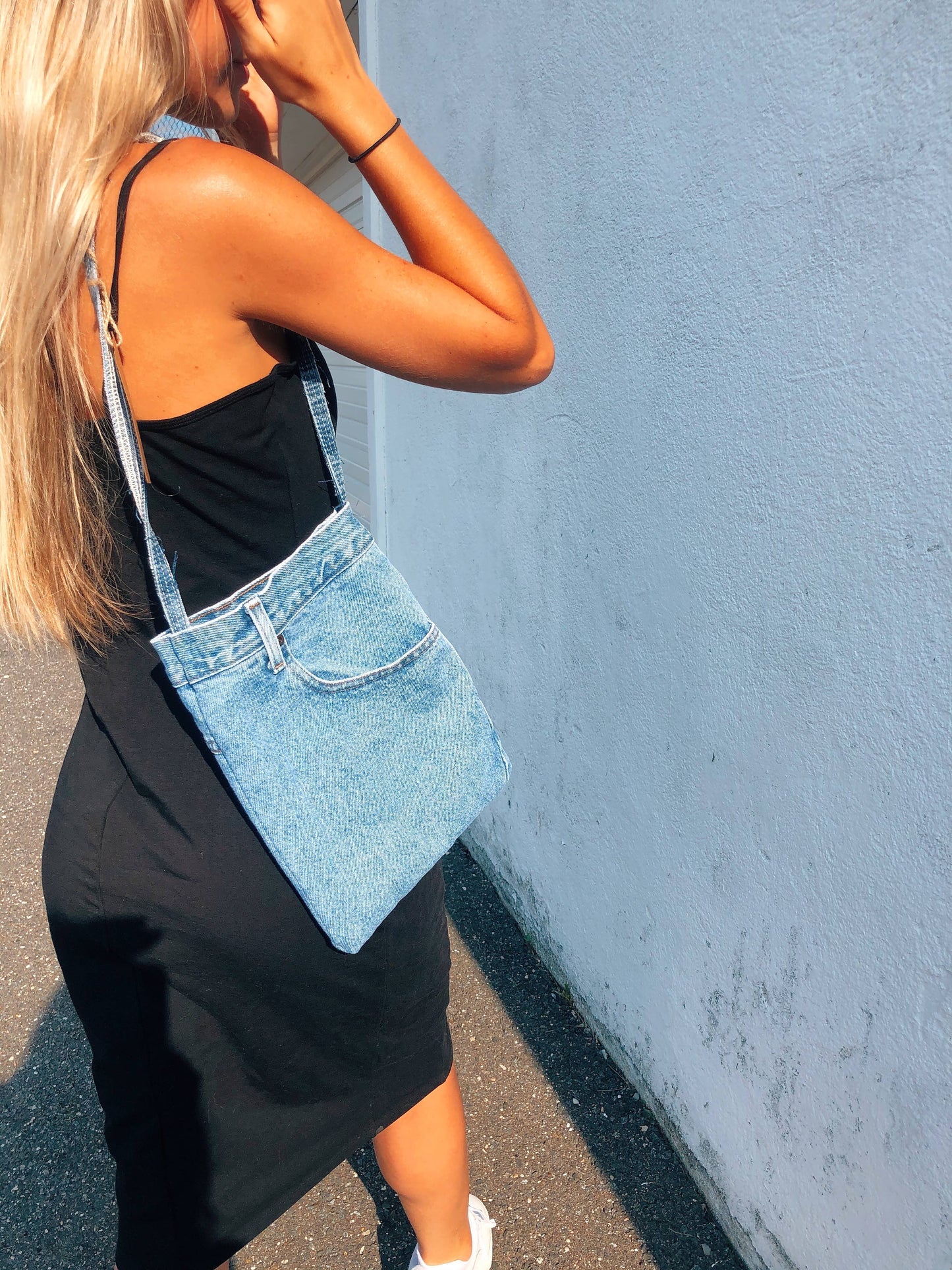 Bag - Upcycled Denim Crossbody