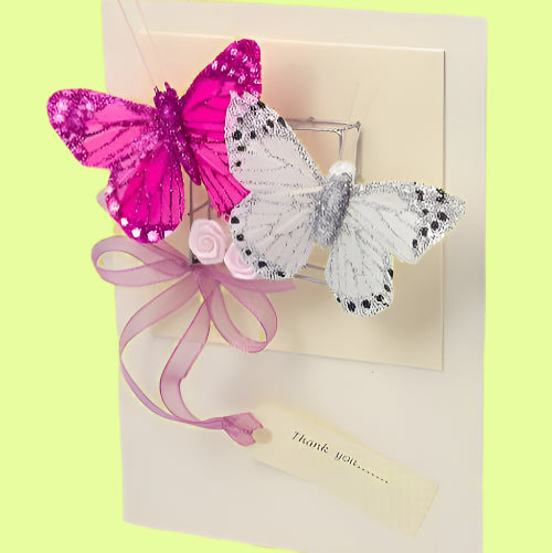 Greeting Card/gift - Thank You Butterflies