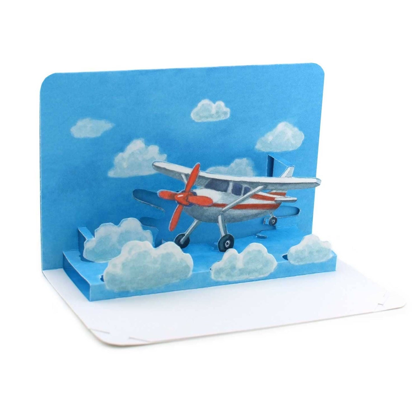 Greeting Card - Pop up Plane