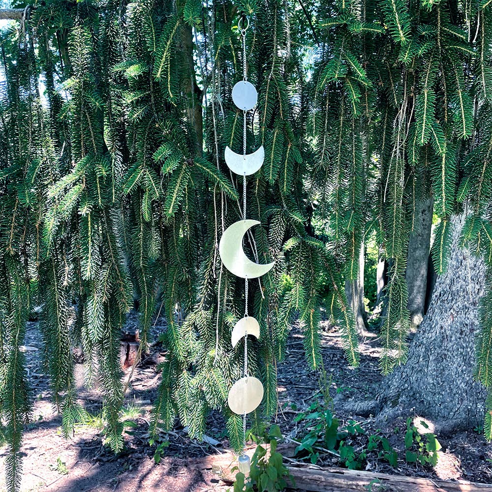 Wind Chime - Moon Phases: Silver