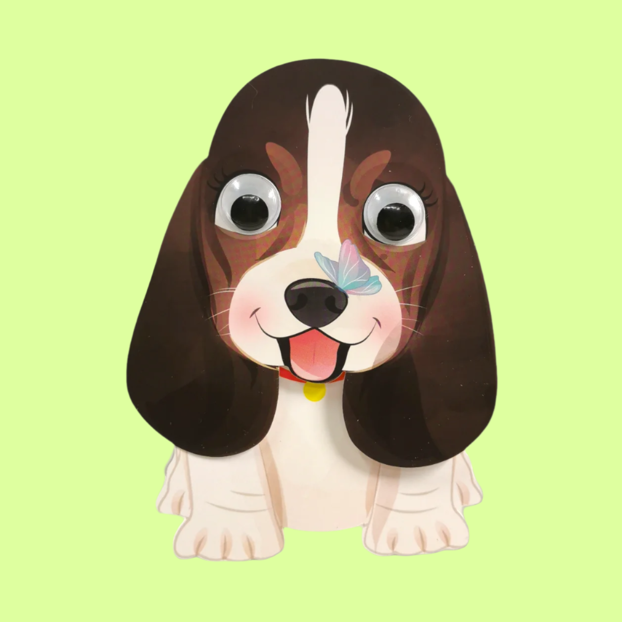 Greeting Card - Wobbly Head Dog