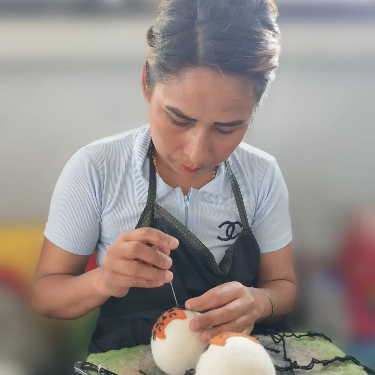 Eco Wool Dryer Balls Fair Trade: Yellow Chick
