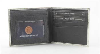 Wallet - Wild Horses Vegan Leather Bi-Fold