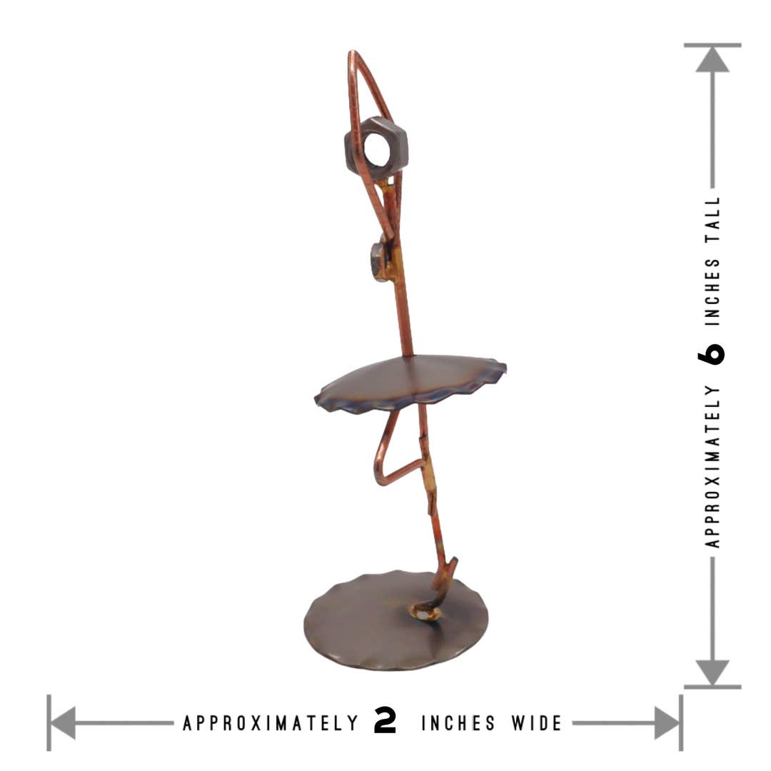 Metal Figurine - Figure Skater