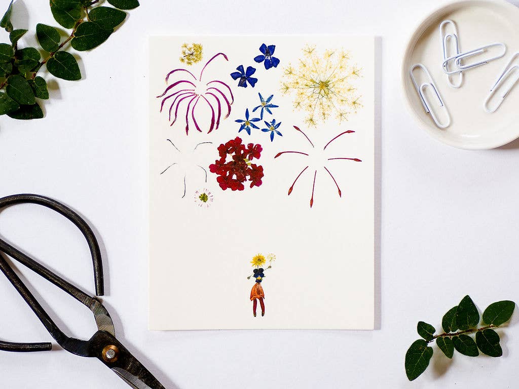 Greeting Card - Fireworks