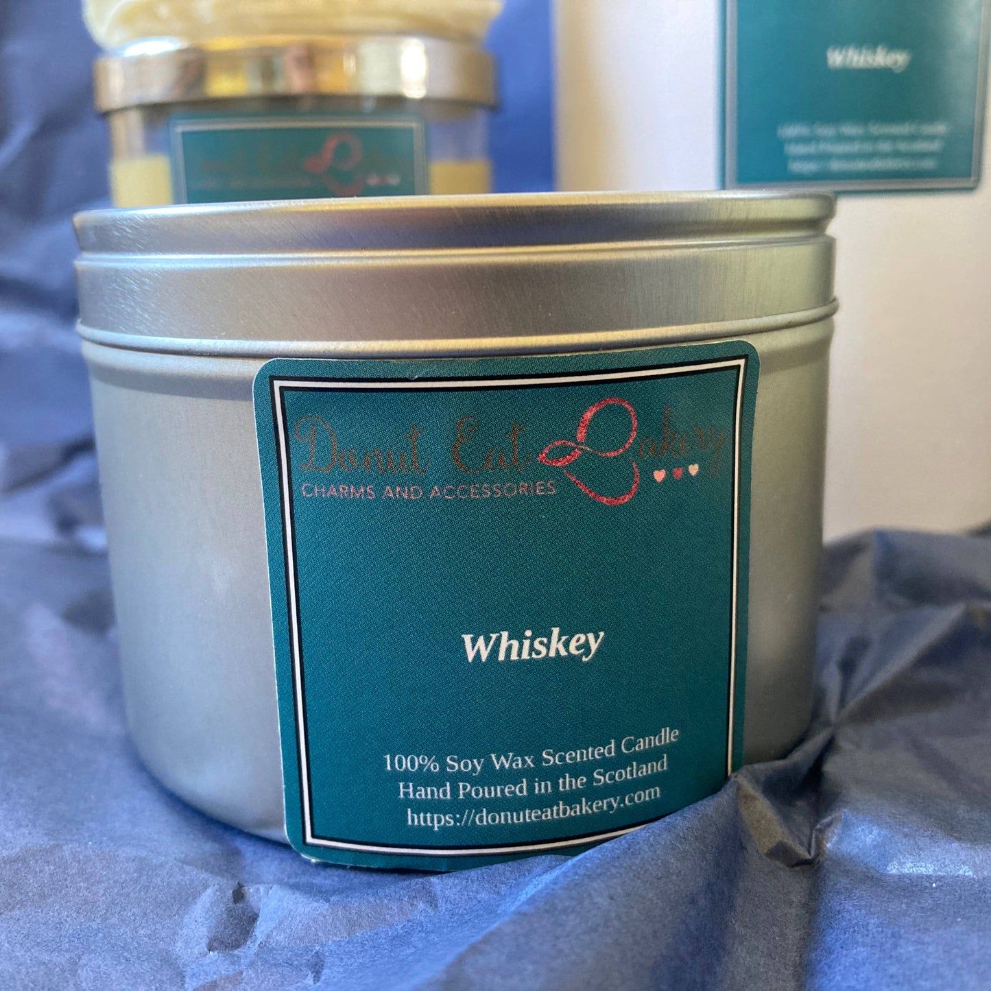 Candle - Tin - Whiskey