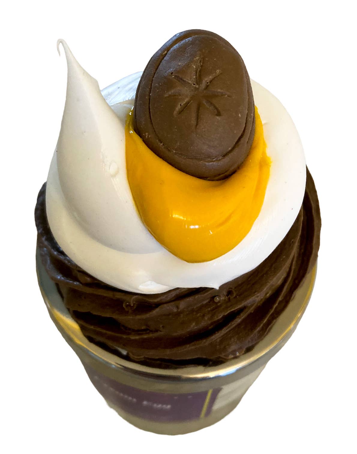 *Candle - Decorative Lid Cream Egg