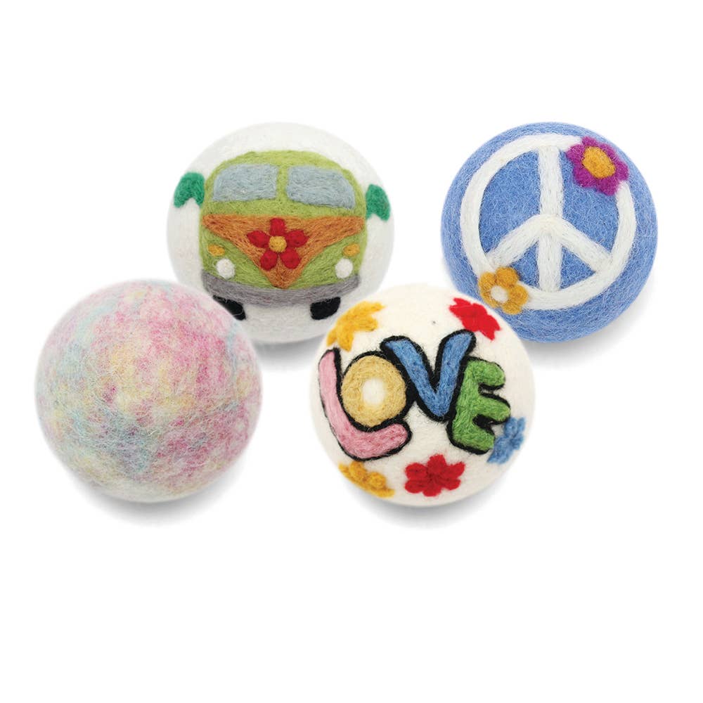 Eco Wool Dryer Balls Fair Trade: Peace