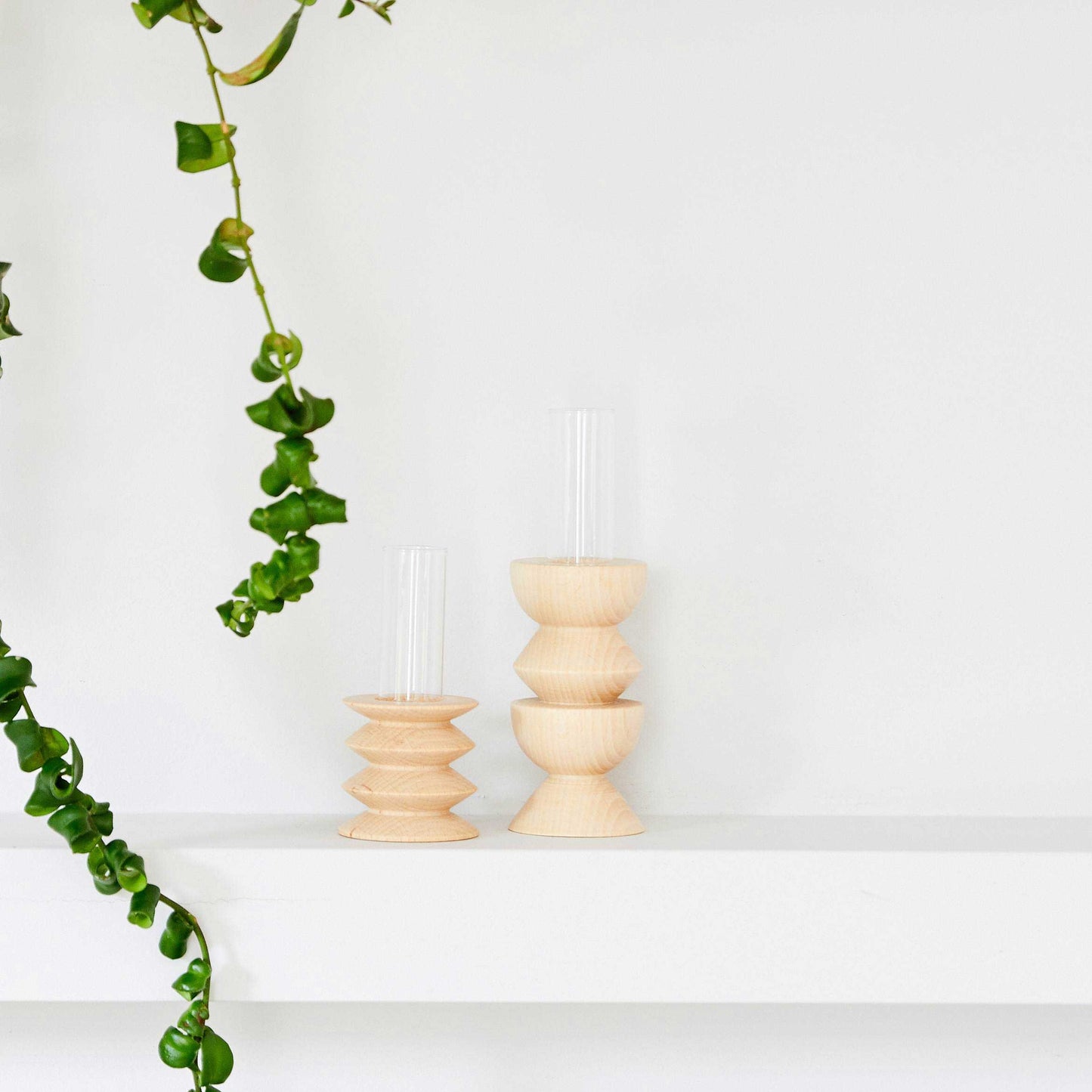 Vase - Totem Wooden sml edged