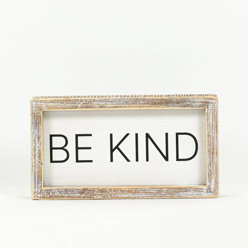 Framed Words - Believe / Be Kind