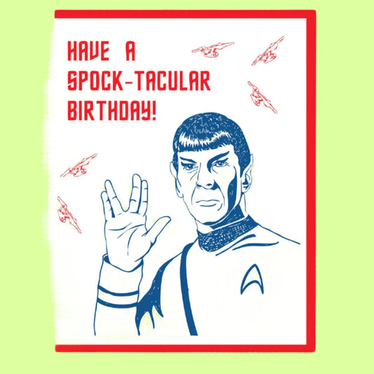 Greeting Card -  Sock - Leonard Nimoy
