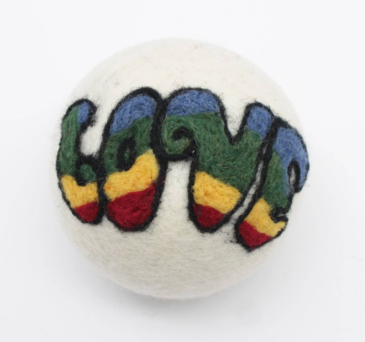 Eco Wool Dryer Balls Fair-Trade: Colorful Love