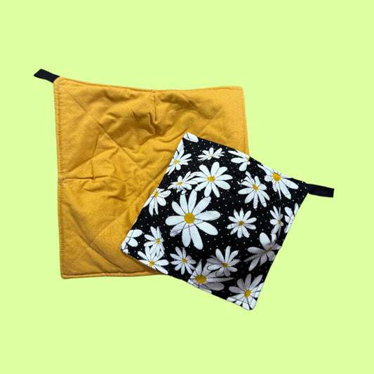 Microwave Cozy - Handmade by Rosemary daisies sml