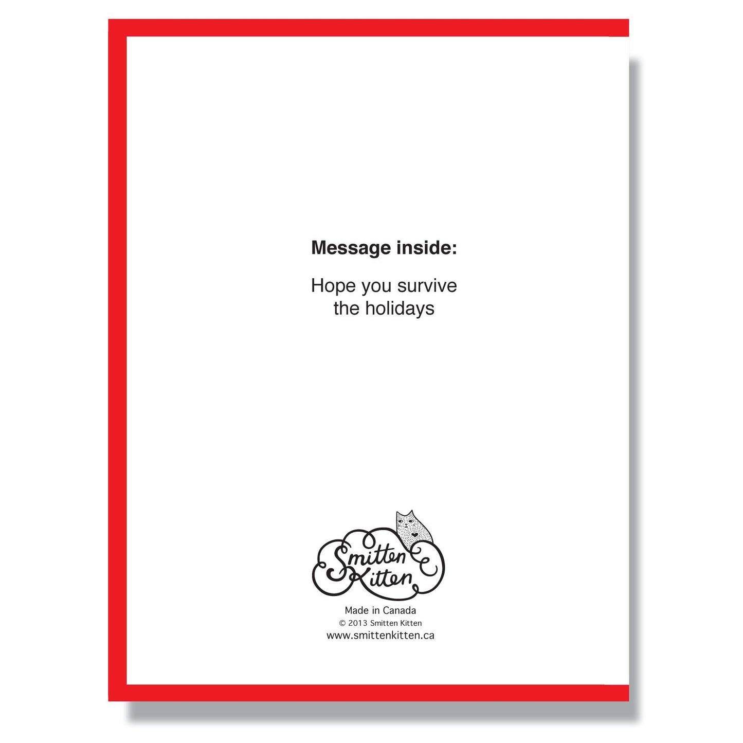 Greeting Card - Creepy Santa You Better Watch Out