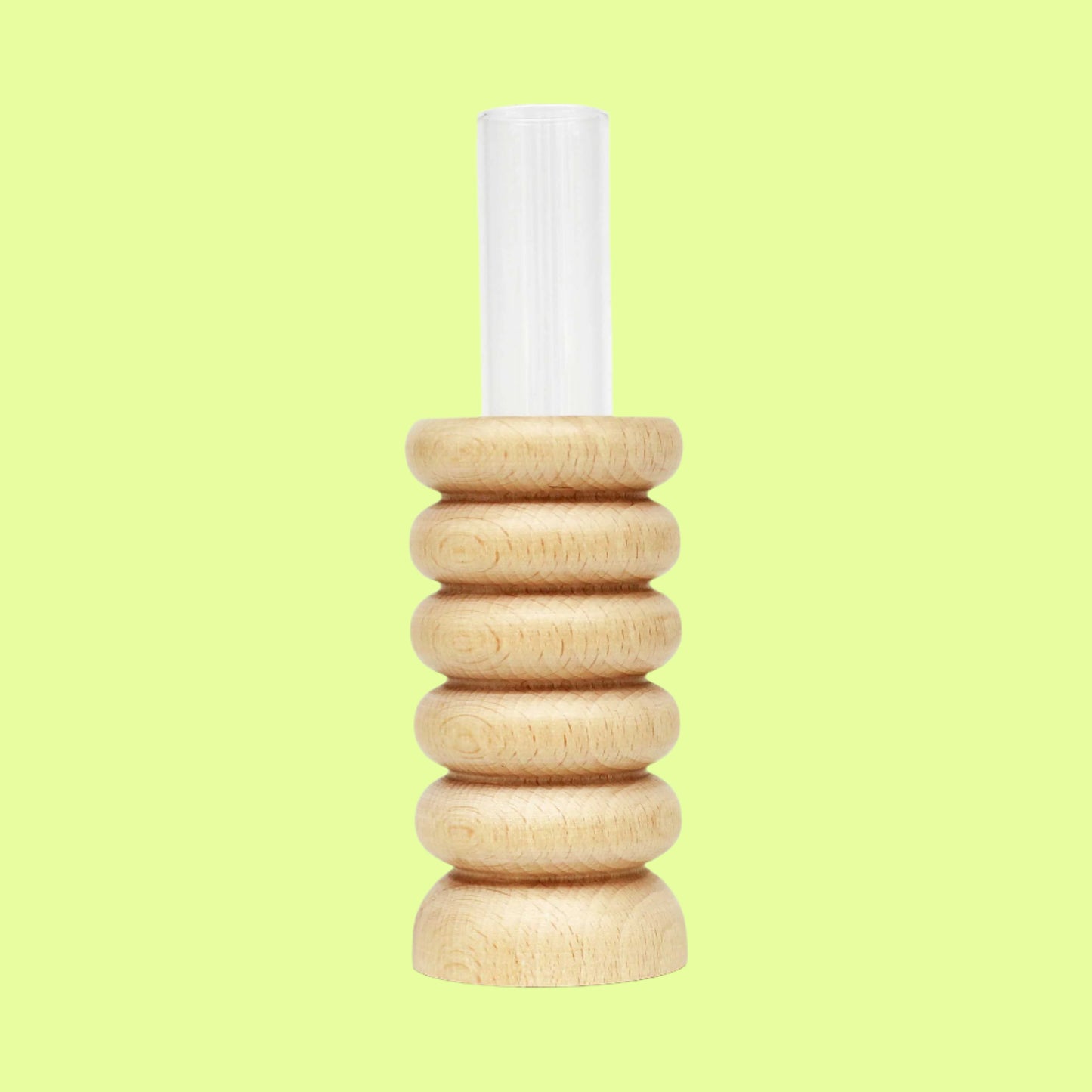 Vase - Totem Wooden stacked rings