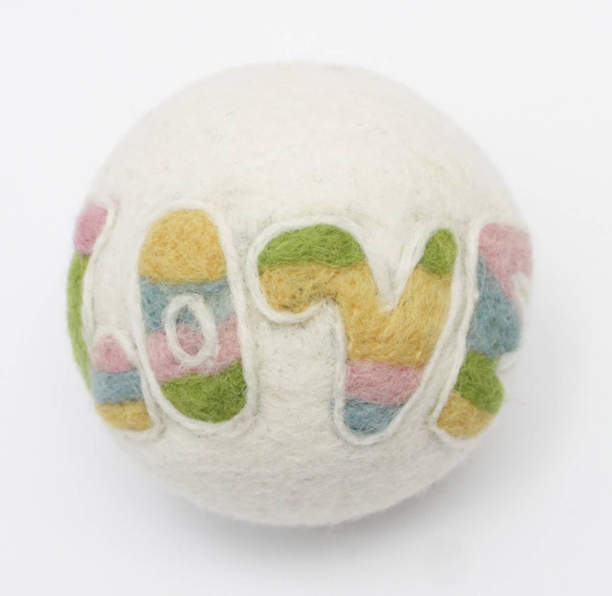 Eco Wool Dryer Balls Fair-Trade: Colorful Love