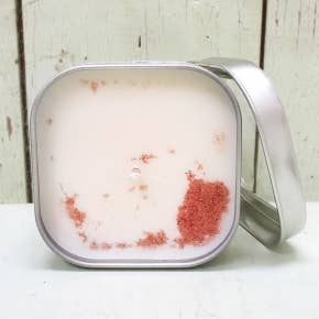 Candle - sq tin Traverse City Cherry 8oz