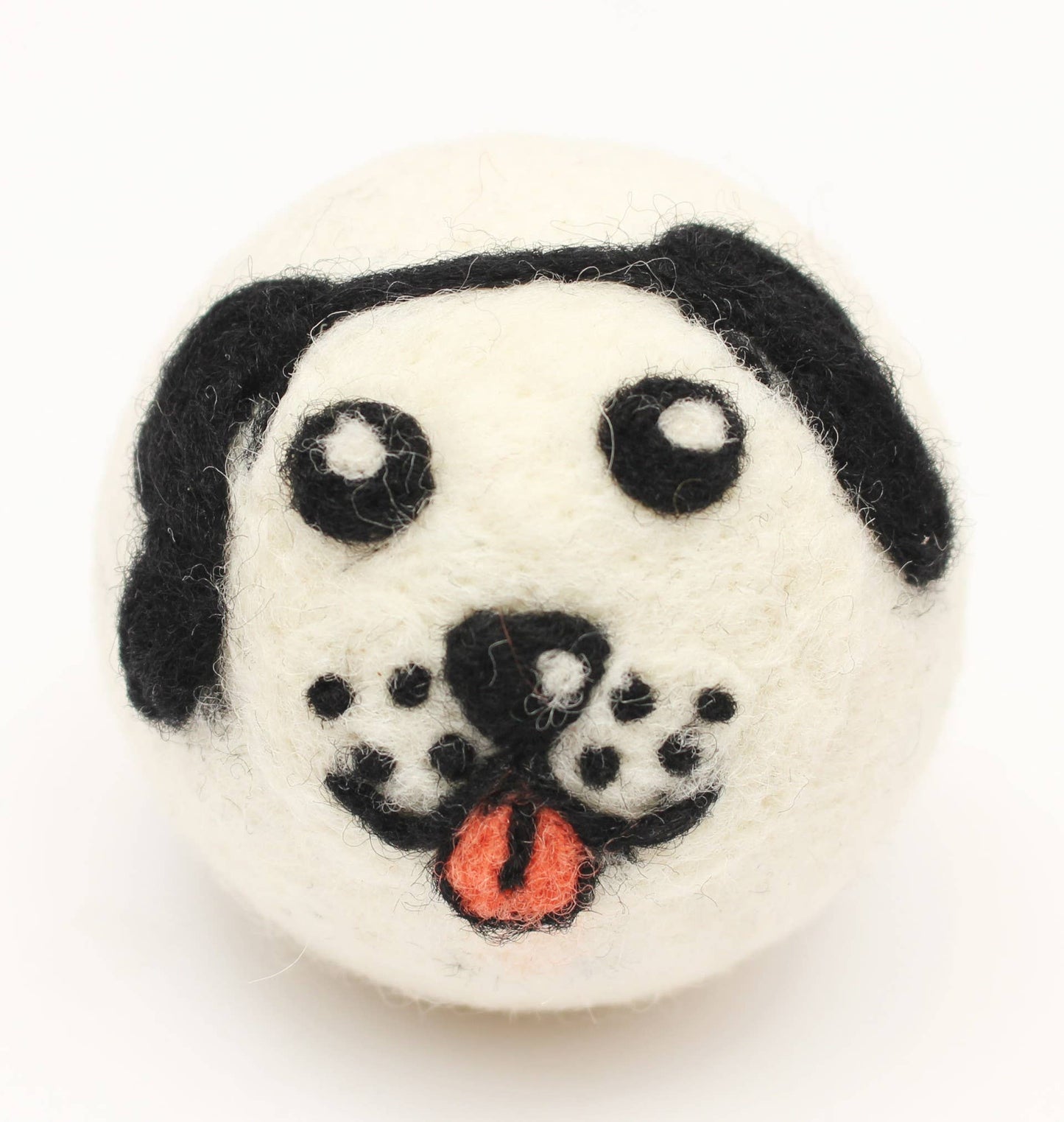 Eco Wool Dryer Balls Fair-Trade: Corgi Pink ears