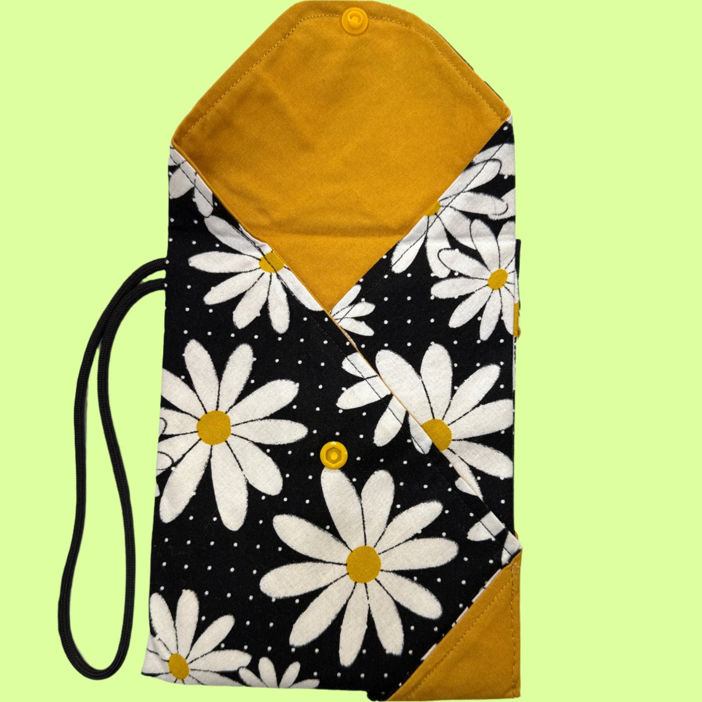 Bag - convenience wristlet - Daisies