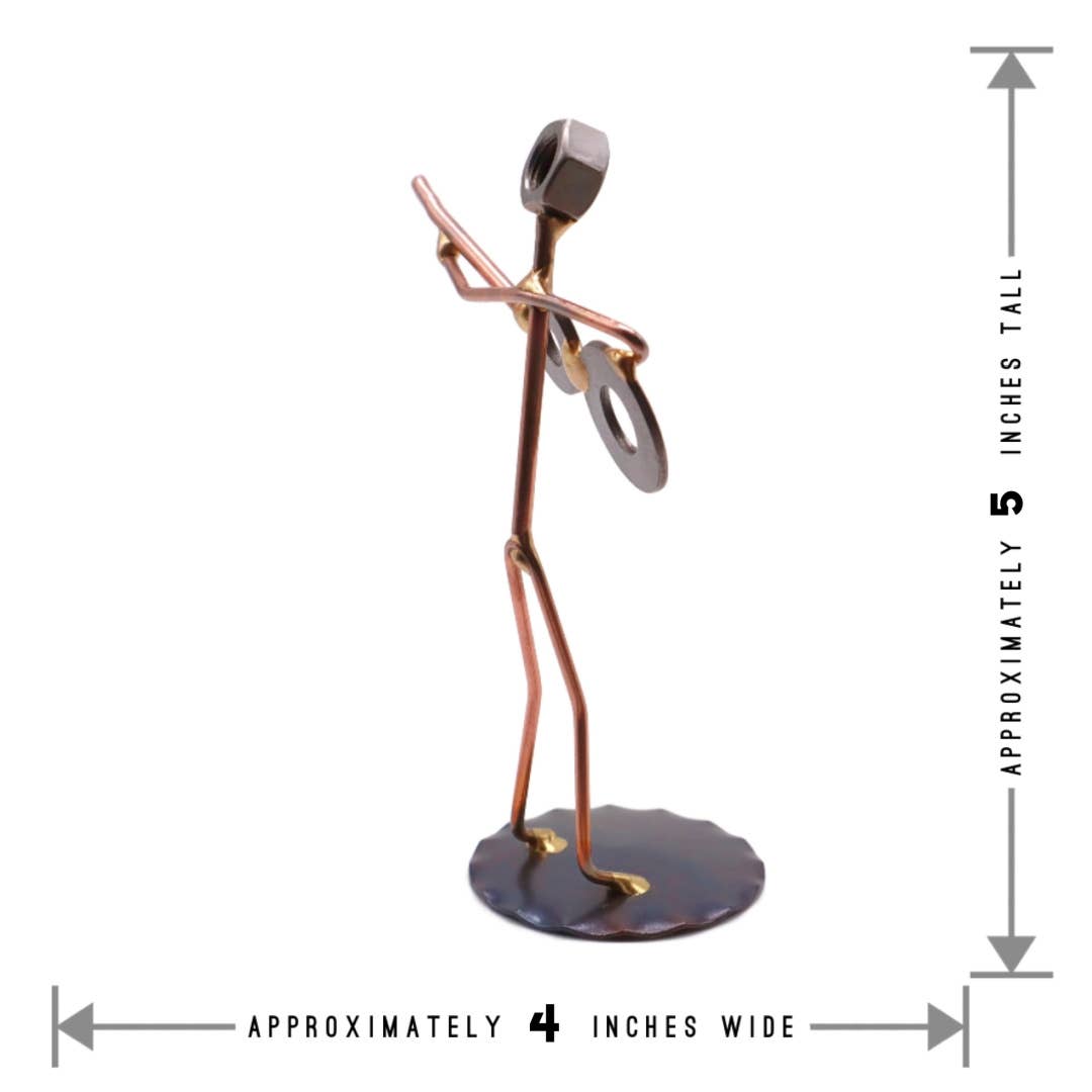 Metal Figurine - Guitar