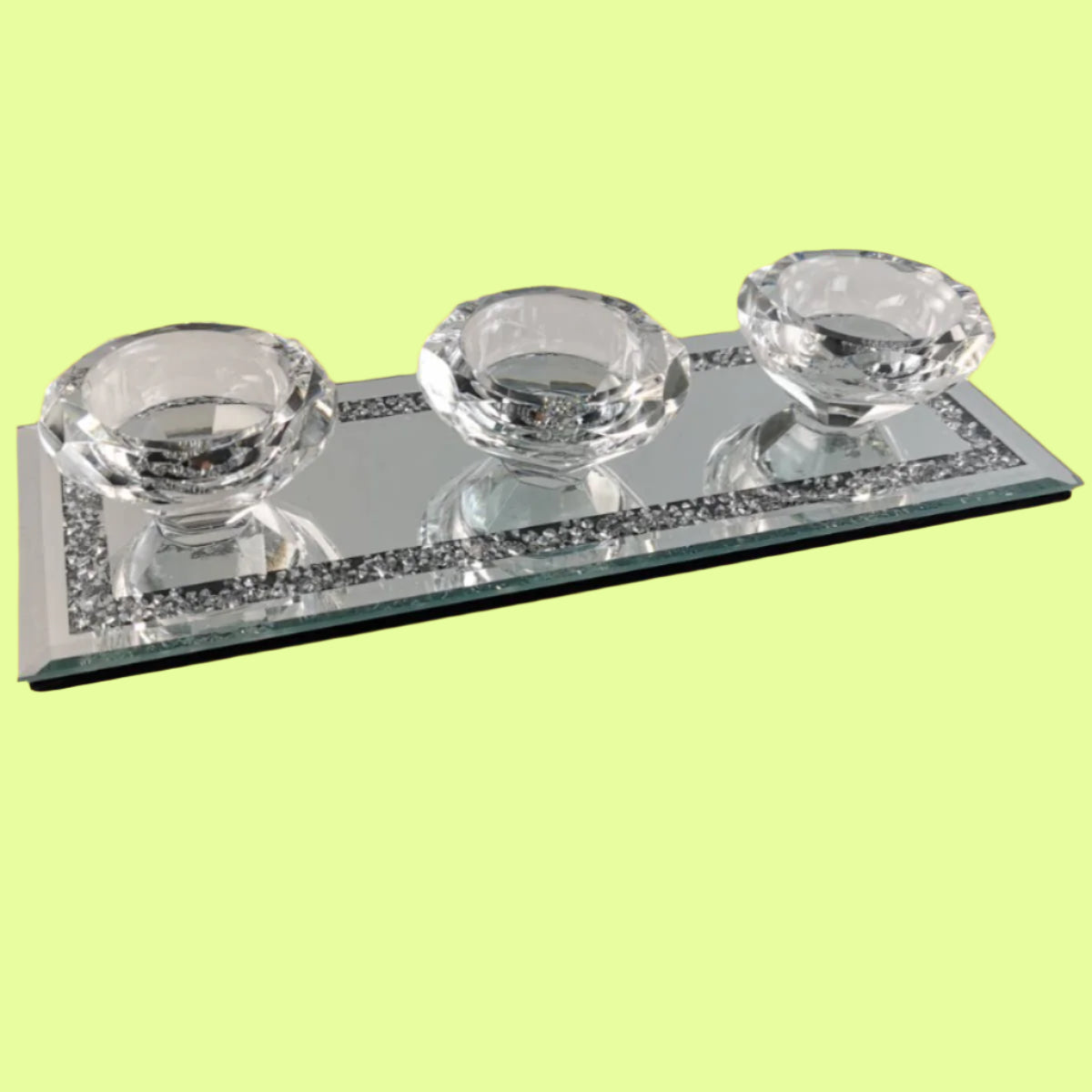 Tealight Holder - Crushed glass
