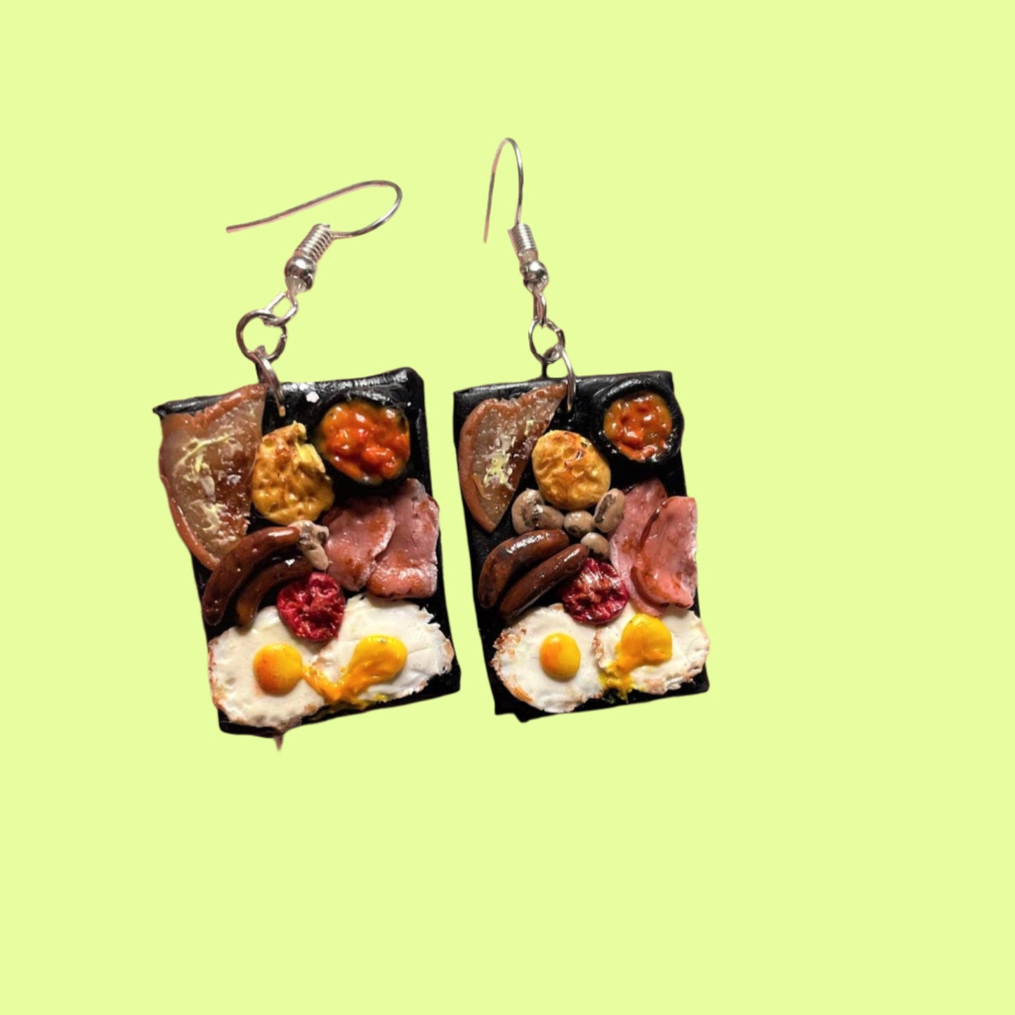 Earrings - Fried Breakfast