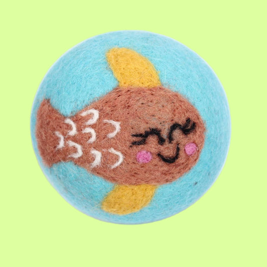 Eco Wool Dryer Balls Fair Trade: Happy Fish