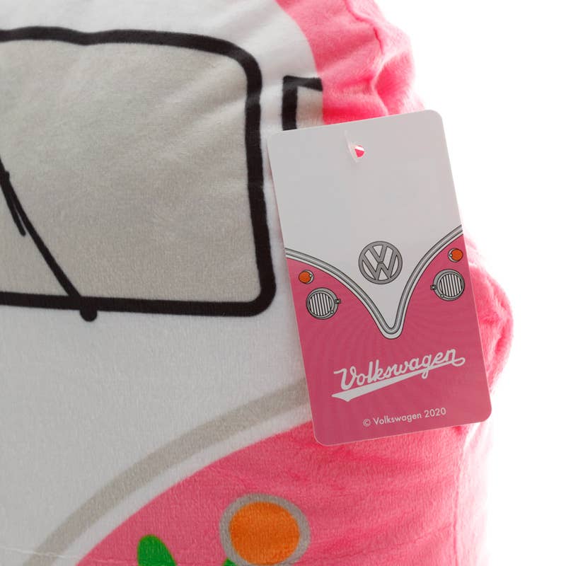 Pillow - Plush Volkswagen VW T1 Camper Bus Shaped Summer Love Cushion