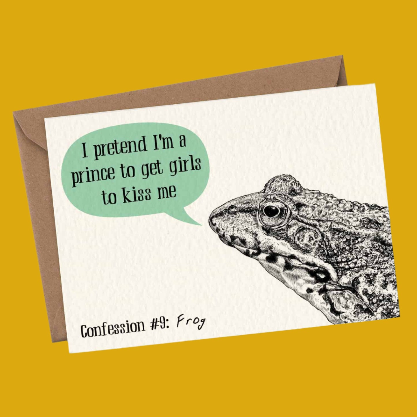 Greeting Card - Frog