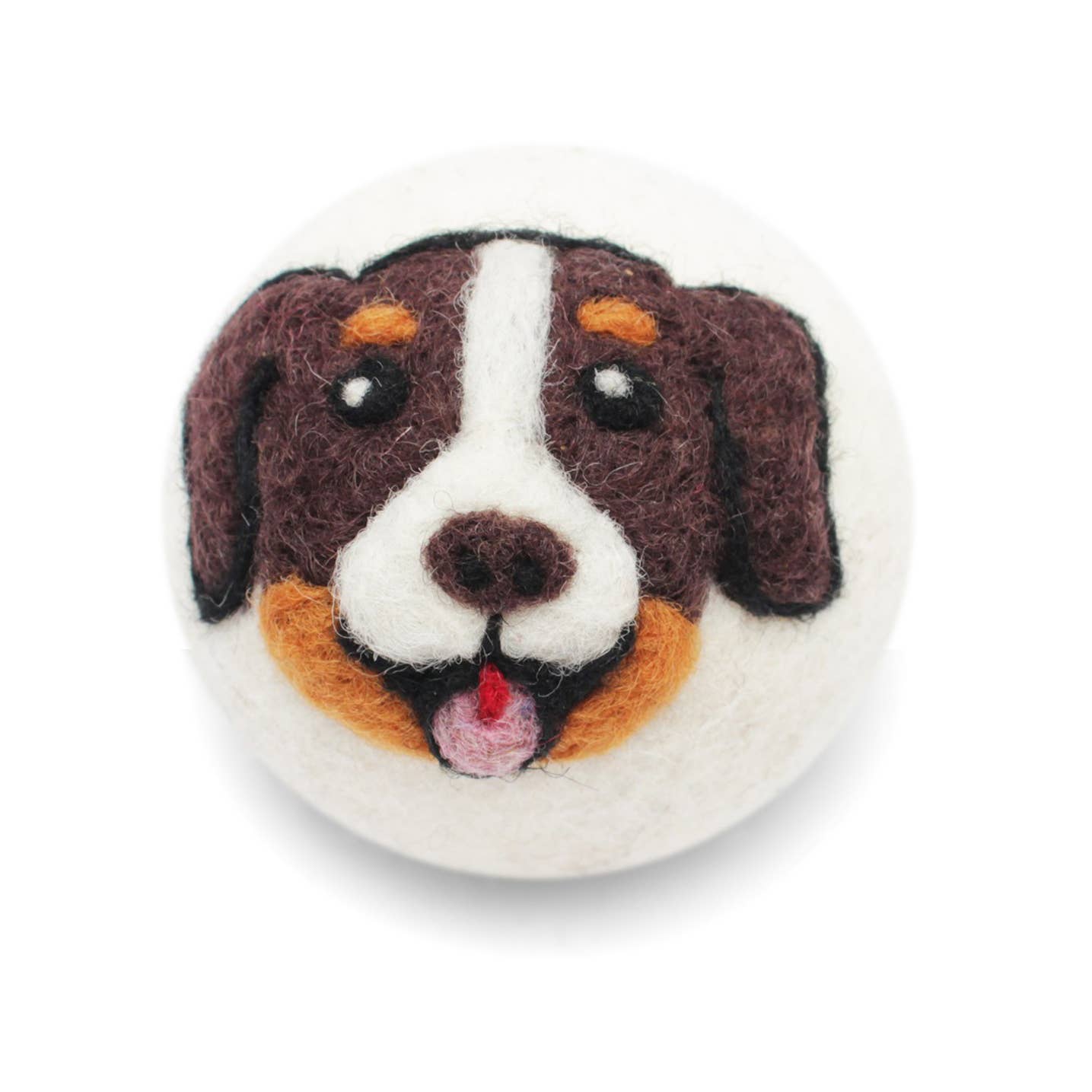 Eco Wool Dryer Balls Fair-Trade: Corgi Pink ears