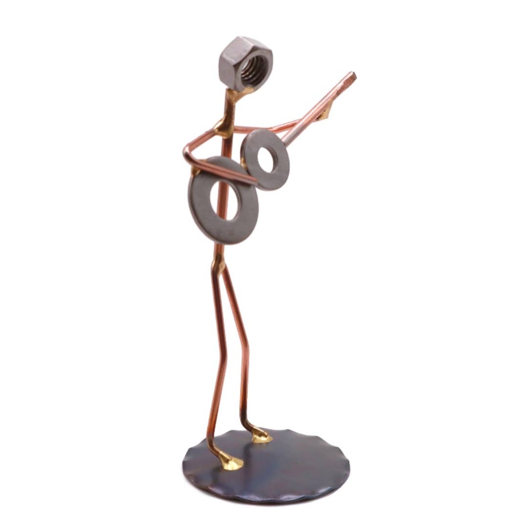 Metal Figurine - Guitar