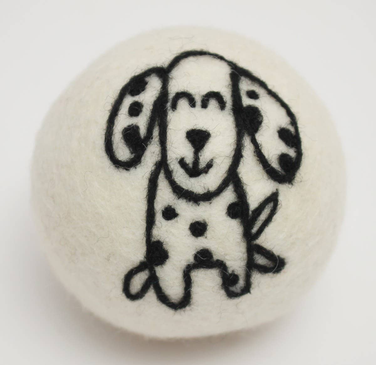 Eco Wool Dryer Balls Fair-Trade: Corgi Pink ears