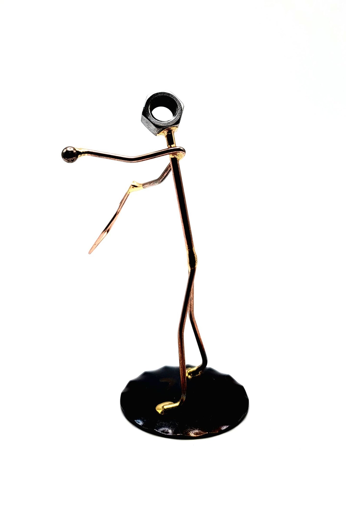 Metal Figurine - Pickleball Serve