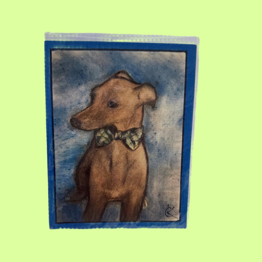 Greeting Card - SK Spencer the Dog