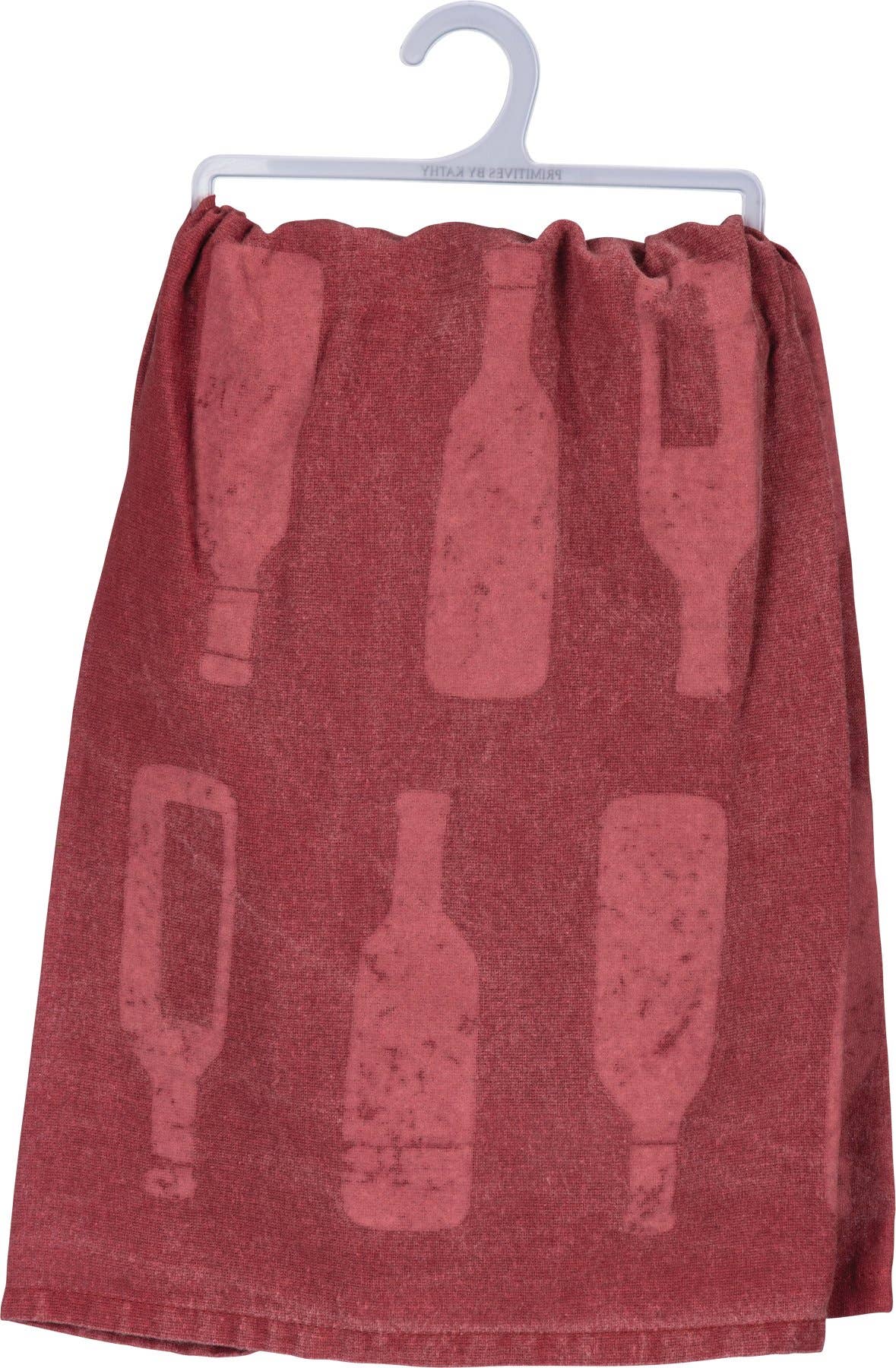 Kitchen Towel - Instant Happy Woman Just Add Wine