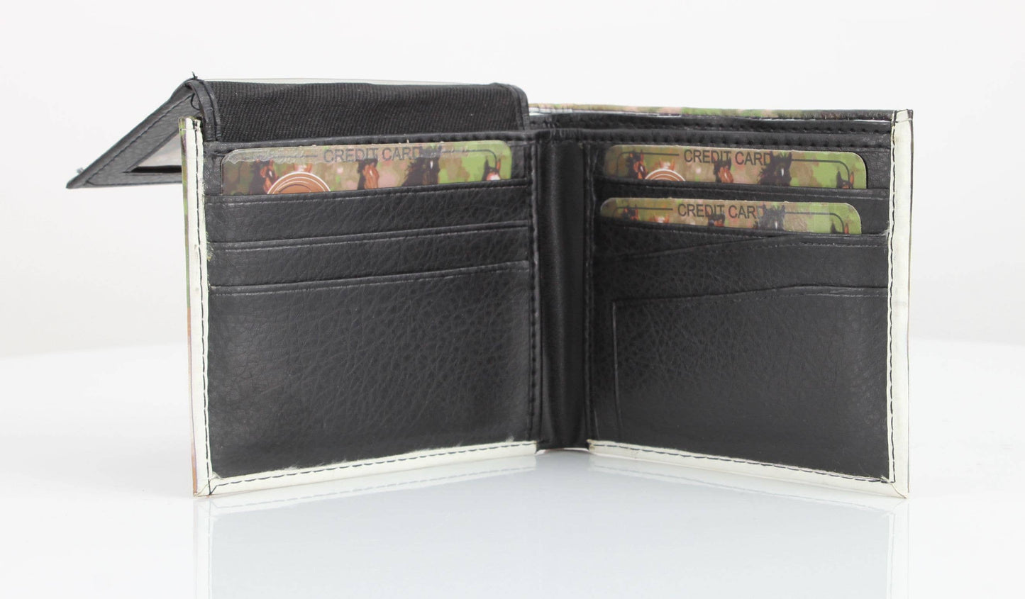 Wallet - Wild Horses Vegan Leather Bi-Fold