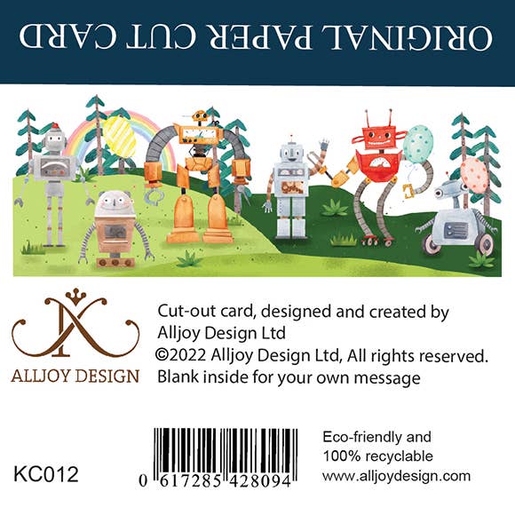 Greeting Card - Kids Robots