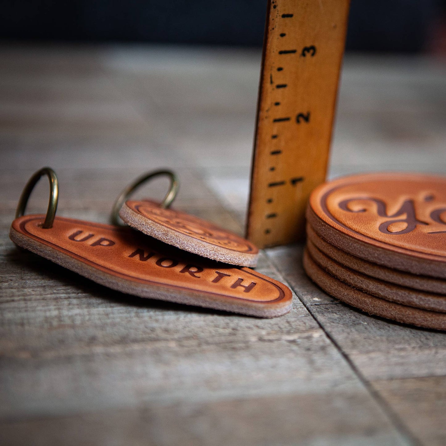 Coaster - Leather - Tequila Shots