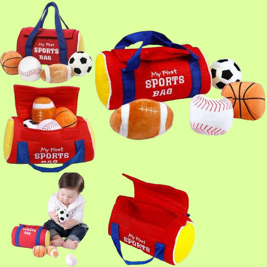 Toy - My First Sports Bag w 4 sport balls