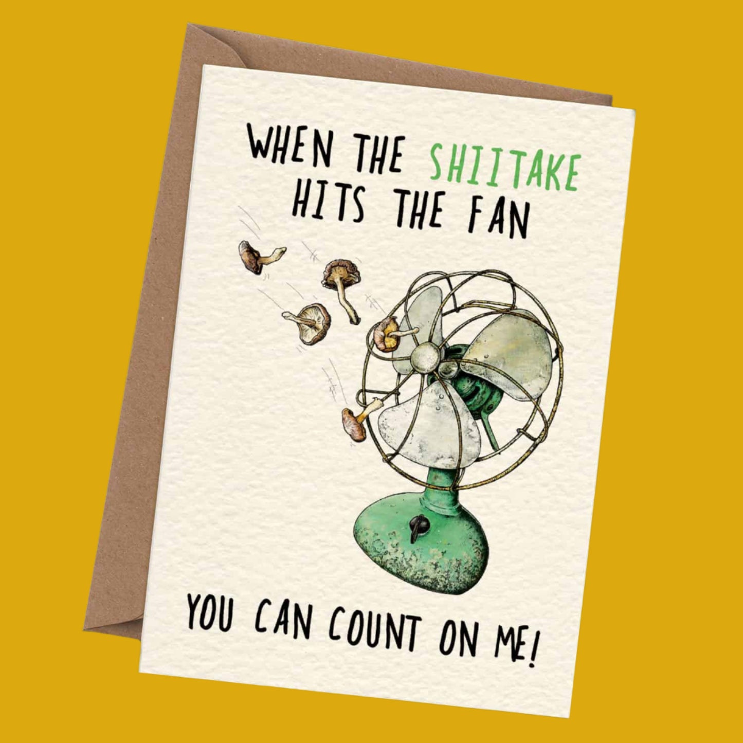 Greeting Card - Proud - Shiitake