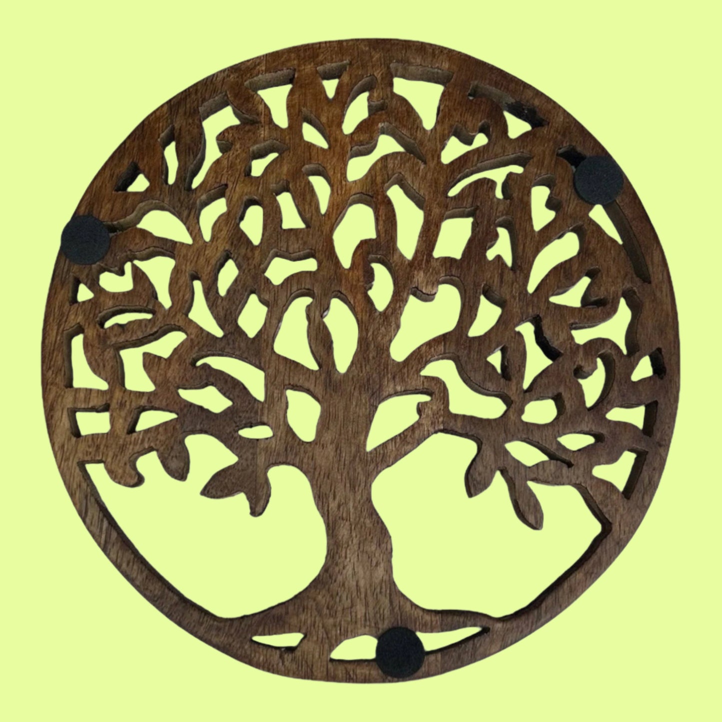 Trivet - wood Tree of Life