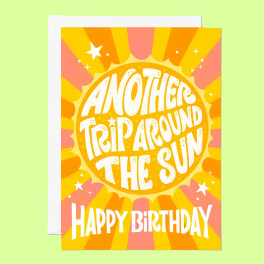 Greeting Card - Another Trip Around The Sun