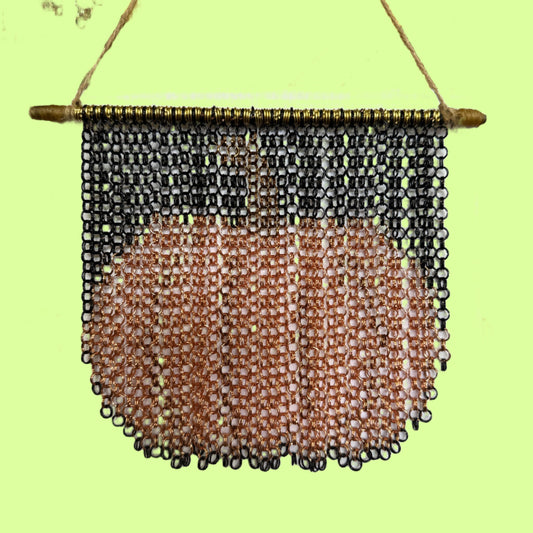 Art - Chainmaille copper Pumpkin/black